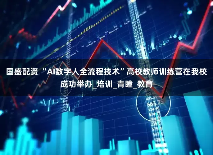国盛配资 “AI数字人全流程技术”高校教师训练营在我校成功举办_培训_青瞳_教育