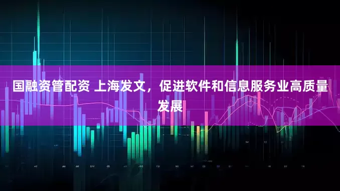 国融资管配资 上海发文，促进软件和信息服务业高质量发展